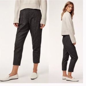Babaton Aritzia Cohen Wool Pant 0